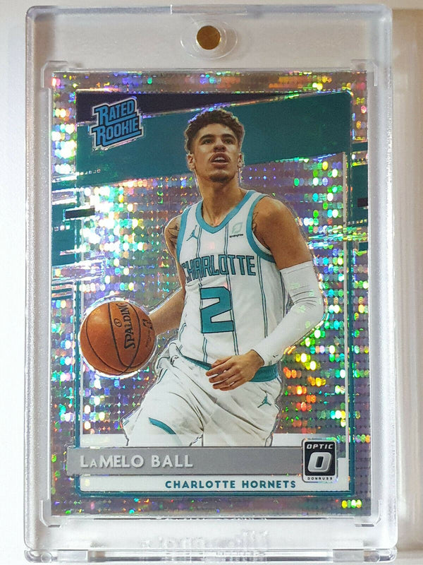 2020 Donruss Optic Lamelo Ball Rookie #153 PULSAR HOLO - Ready for Grading