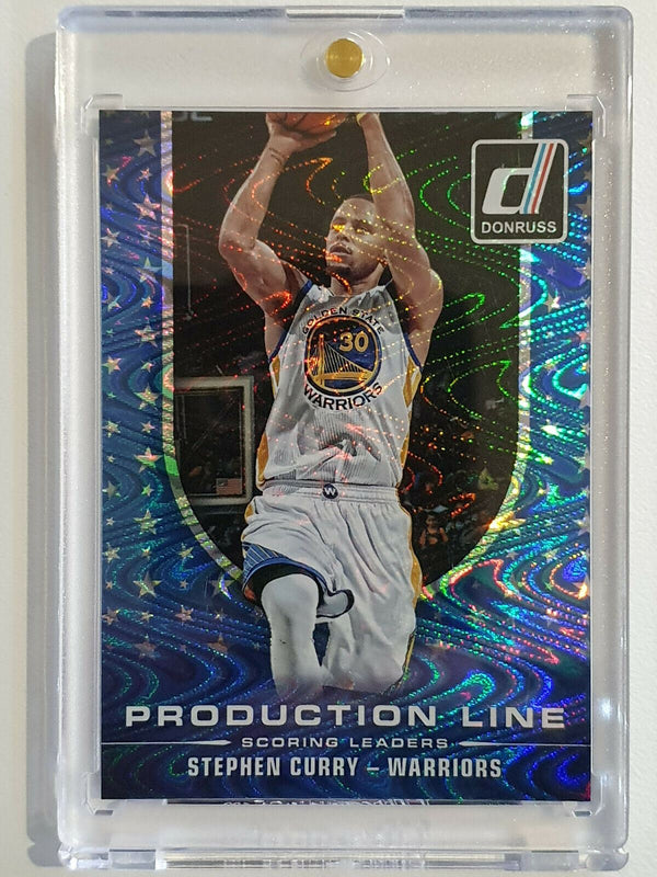 2014 Panini Donruss Stephen Curry #7 SWIRLORAMA Prizm - Ready to Grade