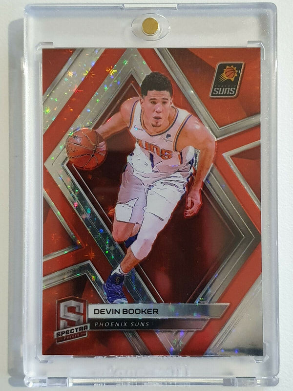 2018 Panini Spectra Devin Booker #97 RED STARS HOLO /99 - Ready to Grade