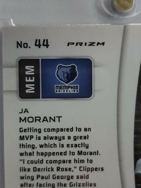 2020 Spectra Ja Morant #44 RED Prizm - Ready to Grade