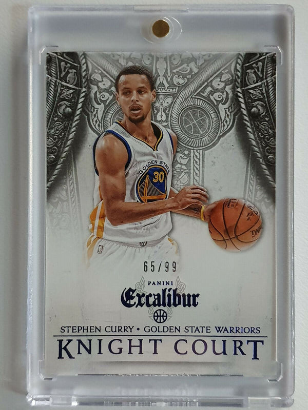 2014 Panini Excalibur Stephen Curry #10 BLUE Prizm /99 - Ready to Grade