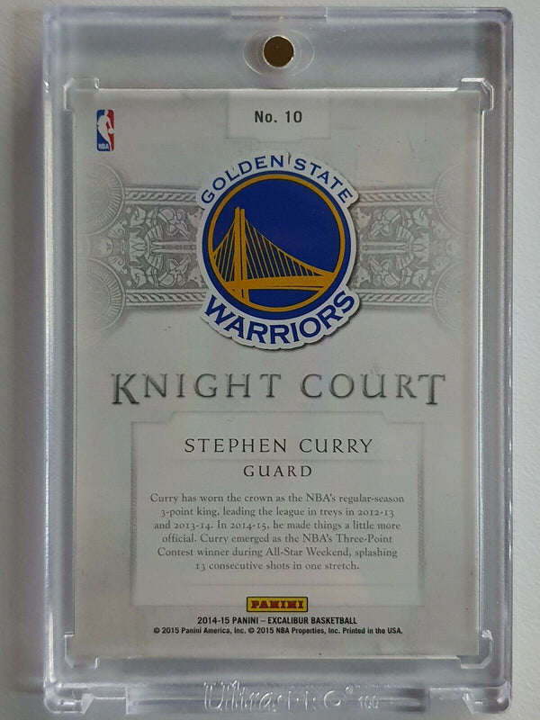 2014 Panini Excalibur Stephen Curry #10 BLUE Prizm /99 - Ready to Grade