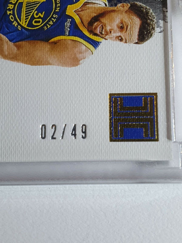 2019 Panini Impeccable Stephen Curry #67 GOLD /49 - Ready to Grade