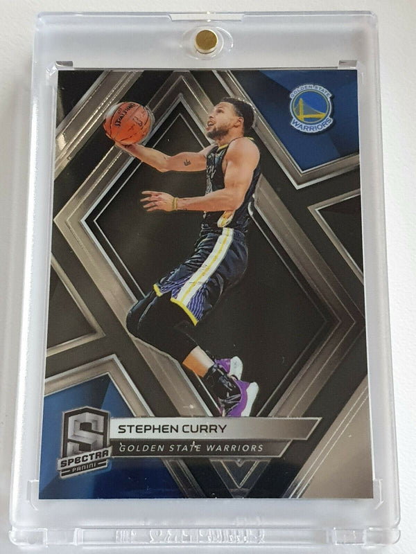 2018 Panini Spectra Stephen Curry #65 BLUE Prizm /175 - Ready to Grade