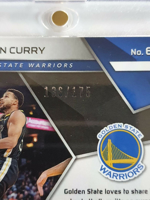 2018 Panini Spectra Stephen Curry #65 BLUE Prizm /175 - Ready to Grade