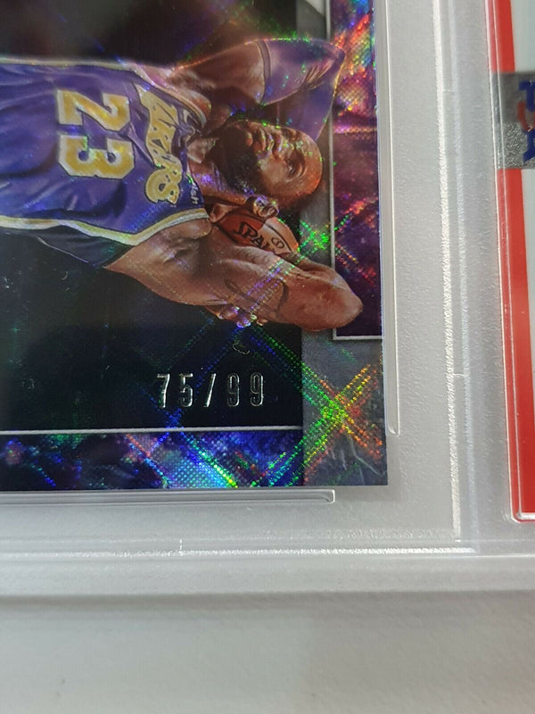 2019 Black Lebron James #10 FUTURE FRAMES Prizm /99 - PSA 9 (POP 3)