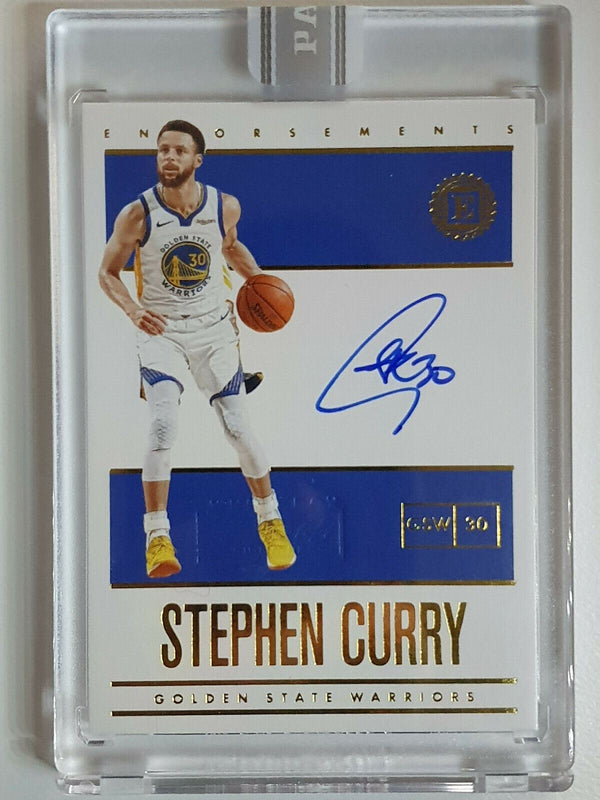 2019 Encased Stephen Curry Auto #GOLD WHITE BOX 1/1 - Panini (1 of 1) Sealed