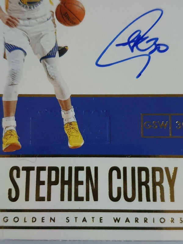 2019 Encased Stephen Curry Auto #GOLD WHITE BOX 1/1 - Panini (1 of 1) Sealed