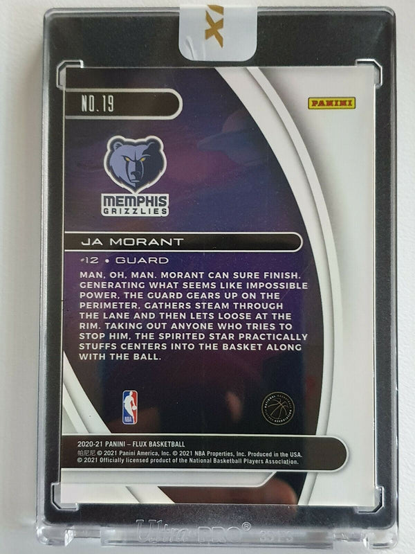 2020 Flux Ja Morant #19 TITAN SP Uncirculated Encased - Panini Sealed