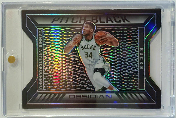 1 x Lebron and 5 x Giannis Antetokounmpo Short Print Cards