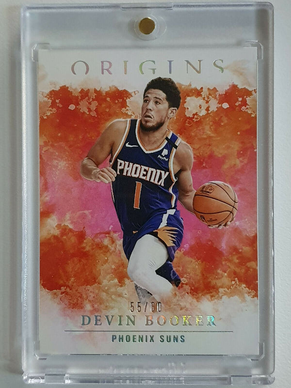 2020 Panini Origins Devin Booker #21 PINK CLOUD /60 - Ready for Grading