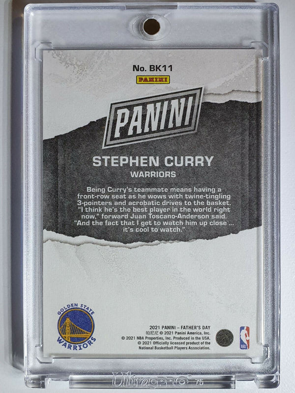 2021 Panini Stephen Curry #BK11 HOLO FOIL /199 - Ready to Grade