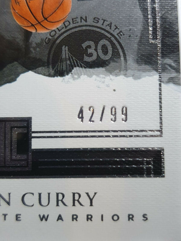 2017 Panini Impeccable Stephen Curry #92 BRONZE /99 - Ready to Grade