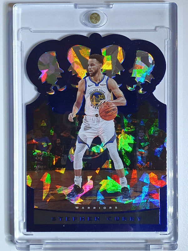 2020 Crown Royale Stephen Curry #38 BLUE CRYSTAL /99 - Ready to Grade