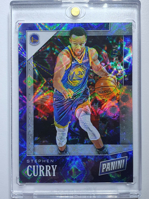 2019 Panini Stephen Curry #5 GALACTIC WINDOWS /25 Prizm - Ready to Grade