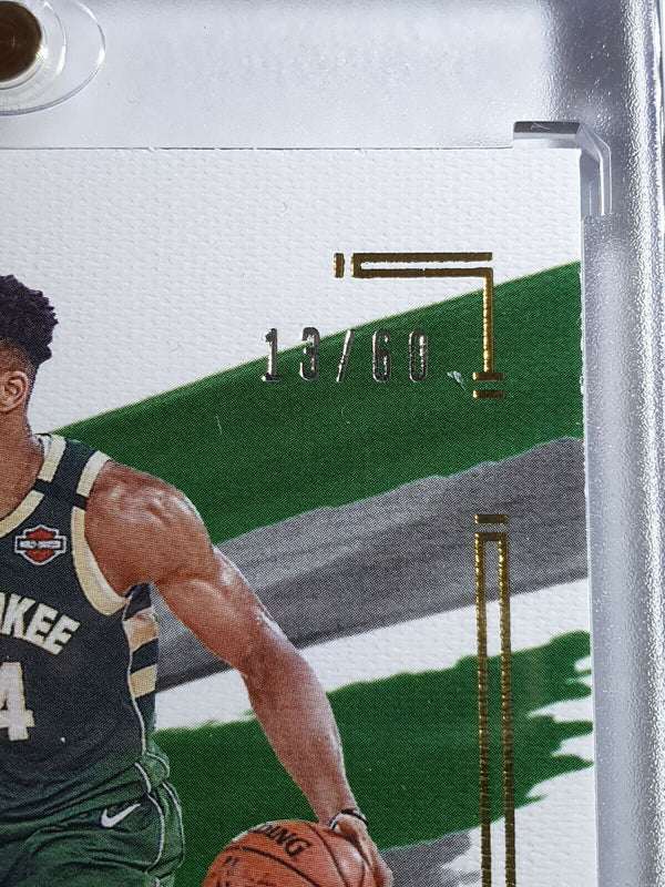 2020 Impeccable Giannis Antetokounmpo #10 GOLD /60 - Ready to Grade