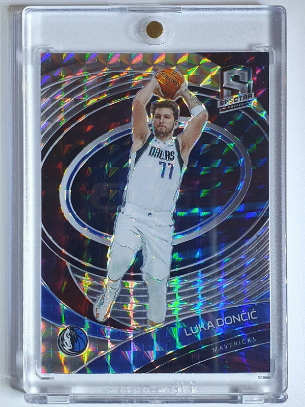 2020 Spectra Luka Doncic #4 INTERSTELLAR Prizm /49 - Ready to Grade