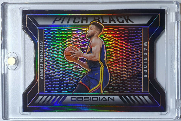 2020 Obsidian Stephen Curry #15 ORANGE Prizm /35 Die-Cut - Ready to Grade