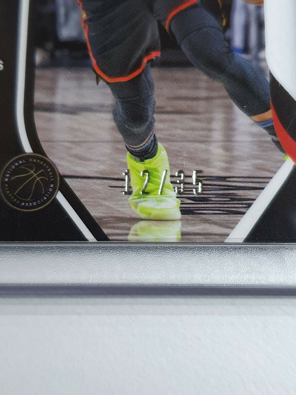 2020 Obsidian Trae Young #27 ORANGE Prizm /35 Die-Cut - Ready to Grade