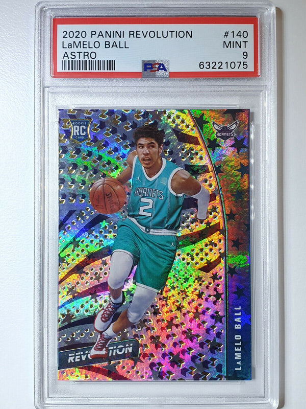 Lamelo Ball Optic Rated Rookie White Sparkle PSA 10 2020-21 No 153