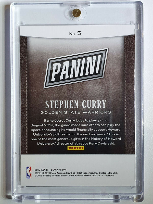 2019 Panini Stephen Curry #5 FUTURE FRAMES Holo /99 - Ready to Grade