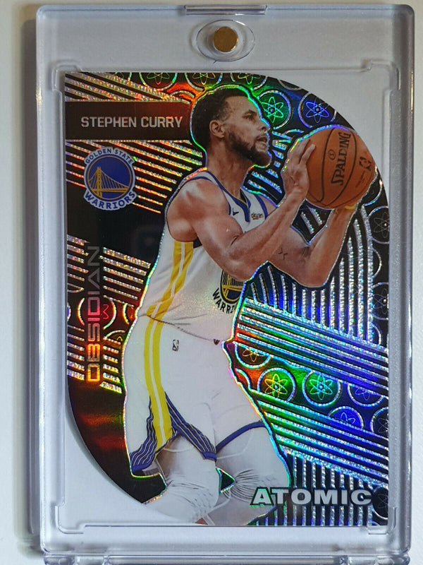 2029 Obsidian Stephen Curry #15 Atomic Prizm /99 - Ready to Grade