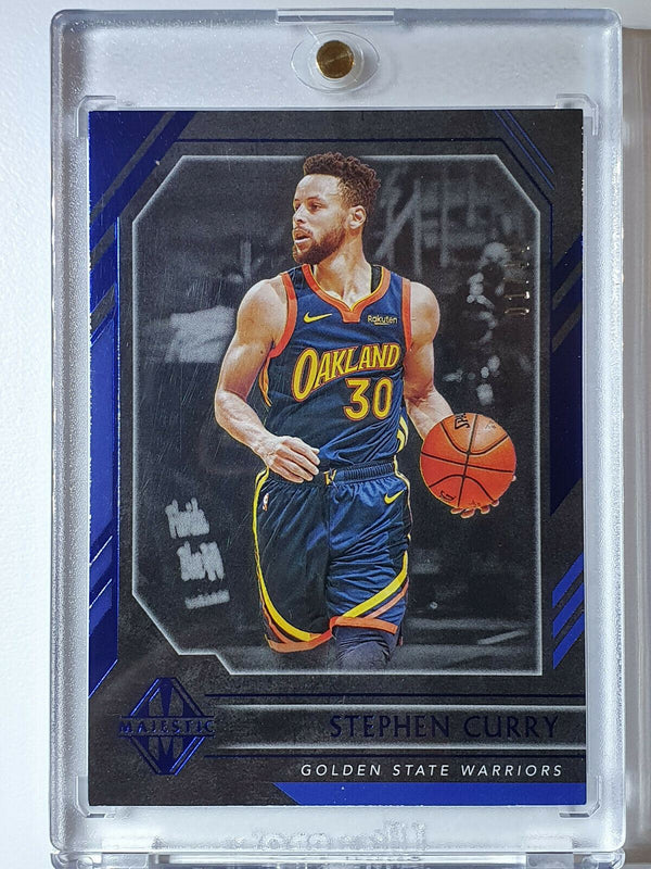 2020 Chronicles Stephen Curry #357 Majestic BLUE Prizm /99 - Ready to Grade