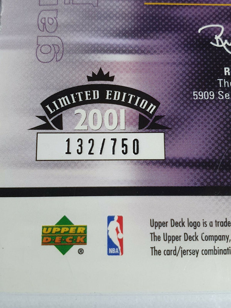2006 Topps First Row Kobe Bryant #PATCH THUNDER /200 Game Worn Jersey –  Perfect Edges Cards