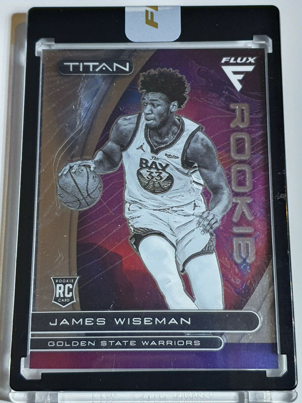 2020 Flux James Wiseman Rookie #11 TITAN SP Uncirculated Encased - Panini Sealed