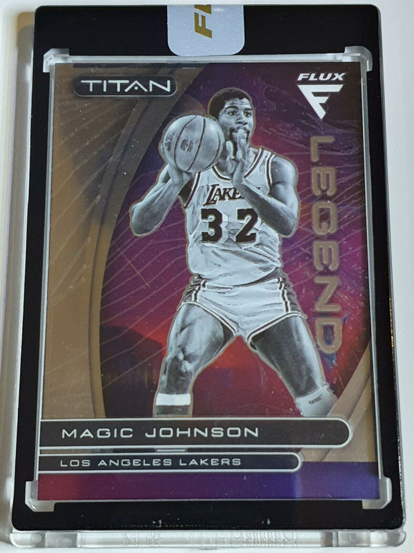 2020 Flux Magic Johnson #2 TITAN SP Uncirculated Encased - Panini Sealed