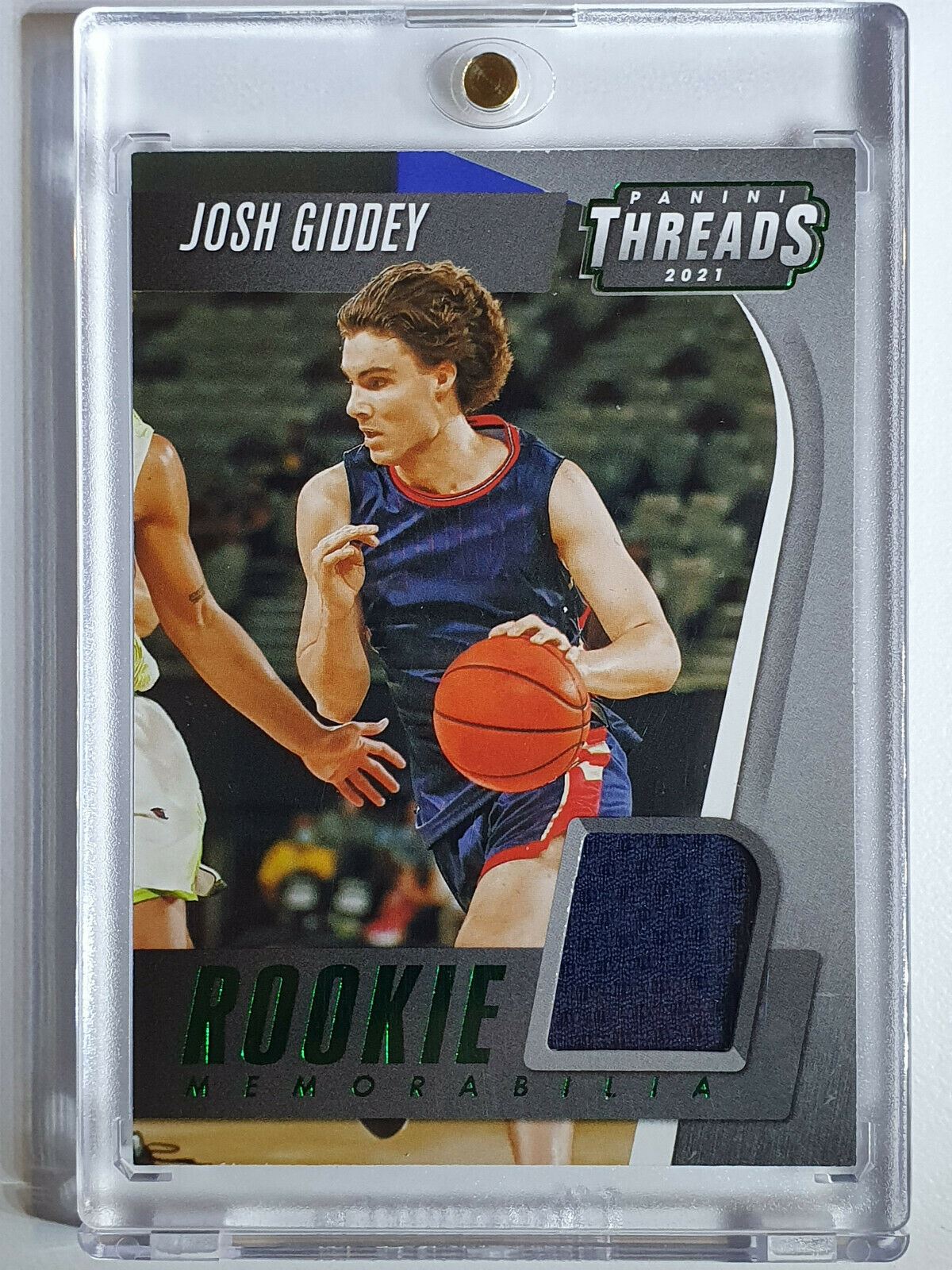 Josh Giddey 2021-22 Panini Chronicles Draft Picks Absolute Tri Patch