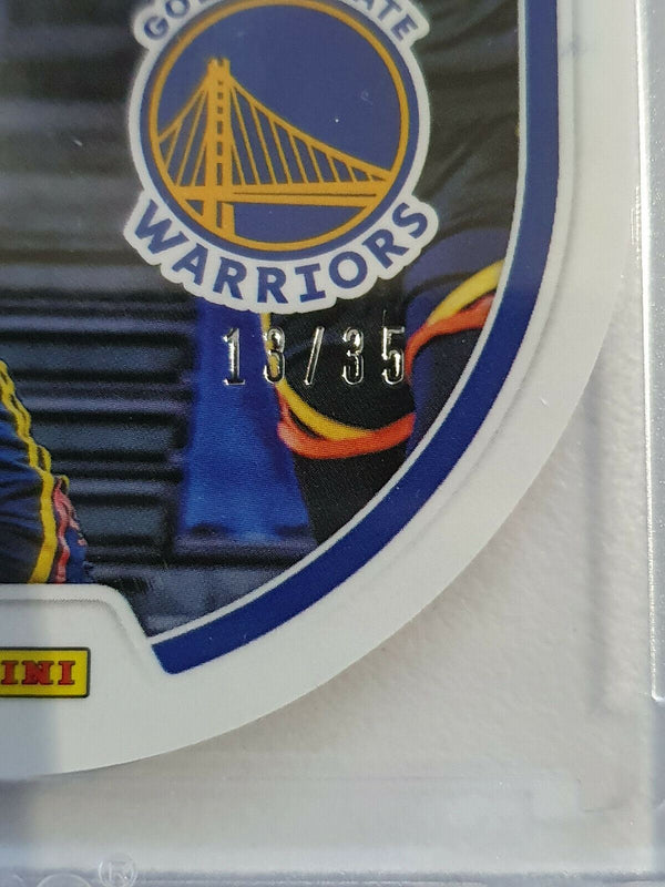 2020 Obsidian Stephen Curry #15 ORANGE Prizm /35 Tunnel Vision Die-Cut