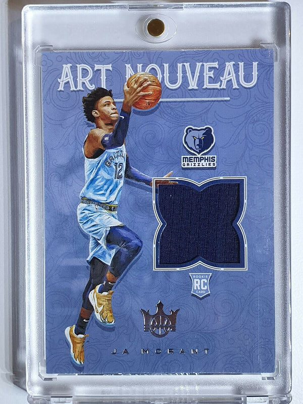 2019 Court Kings Ja Morant Rookie #PATCH SILVER /179 Worn Jersey - Rare