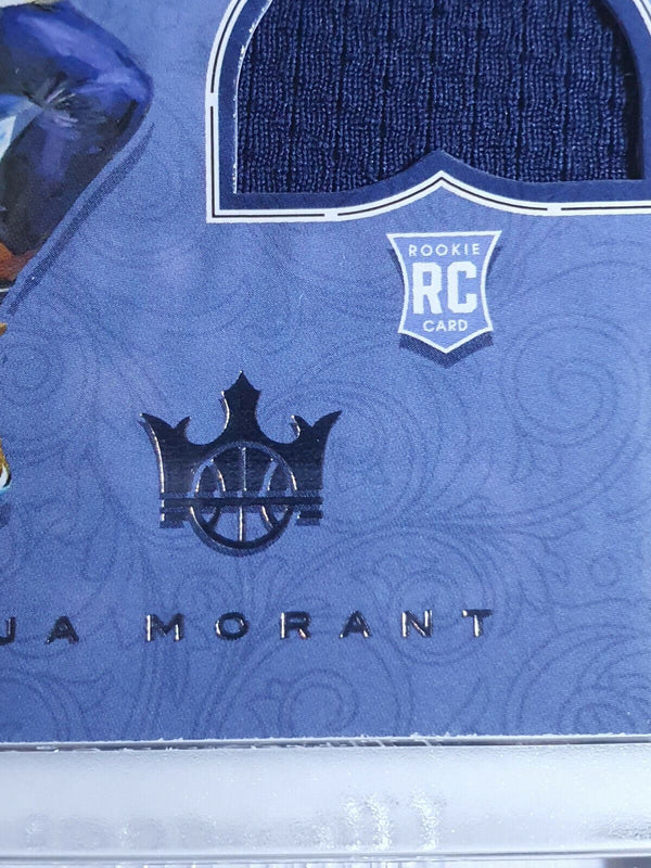 2019 Court Kings Ja Morant Rookie #PATCH SILVER /179 Worn Jersey - Rare