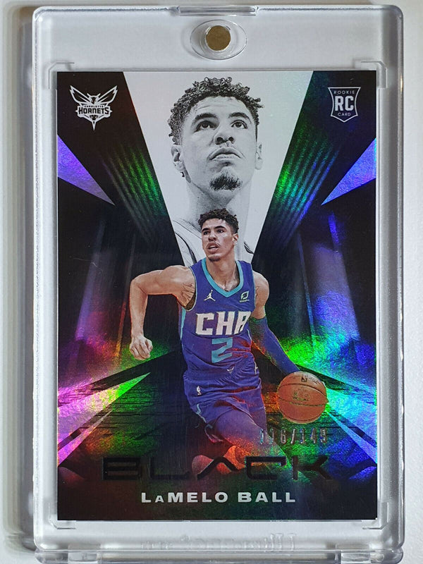 2020 Panini Black Lamelo Ball Rookie #78 HOLO FOIL /149 - Ready to Grade