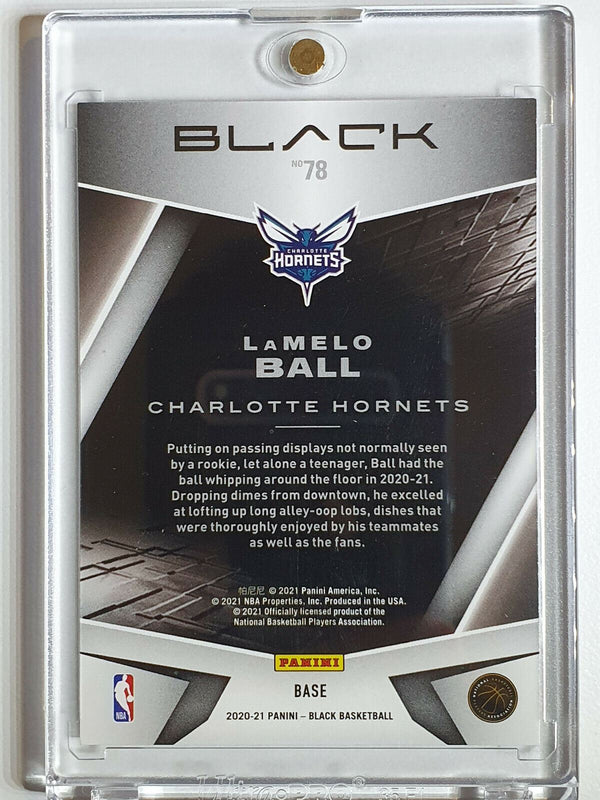 2020 Panini Black Lamelo Ball Rookie #78 HOLO FOIL /149 - Ready to Grade