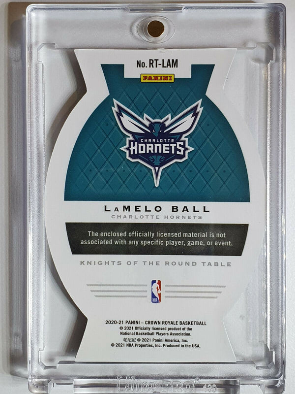 2020 Crown Royale Lamelo Ball Rookie #PATCH Jersey Ready to Grade