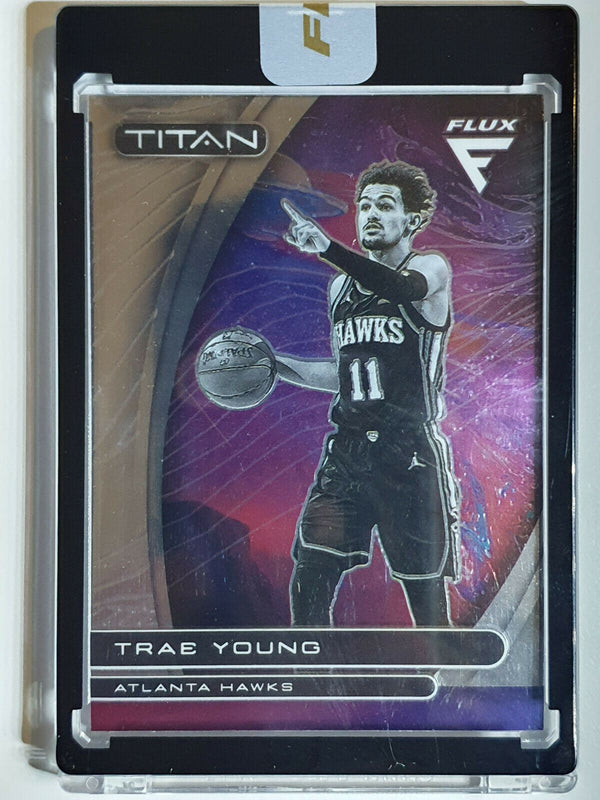 2020 Flux Trae Young #14 TITAN SP Uncirculated Encased - Panini Sealed