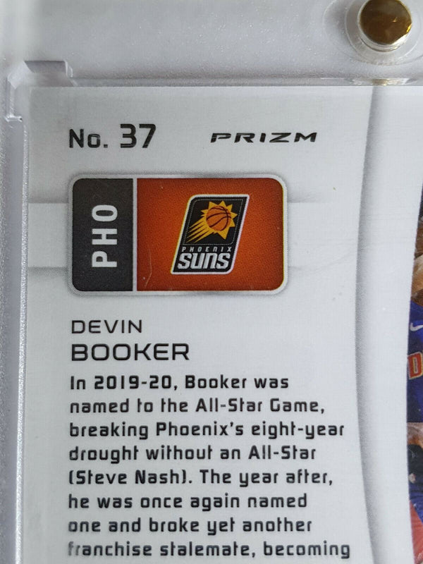 2020 Spectra Devon Booker #37 RED Prizm - Ready to Grade