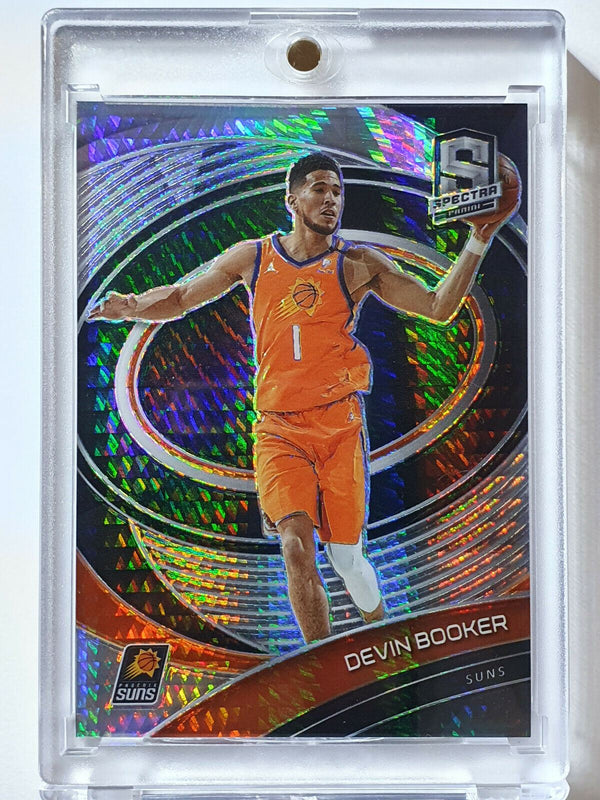 2020 Spectra Devon Booker #37 BLACK Prizm - Ready to Grade