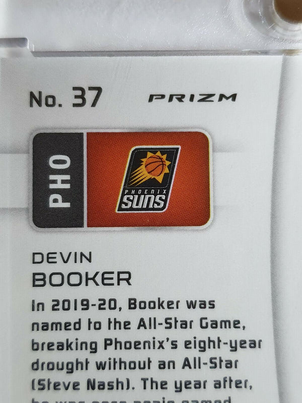 2020 Spectra Devon Booker #37 BLACK Prizm - Ready to Grade