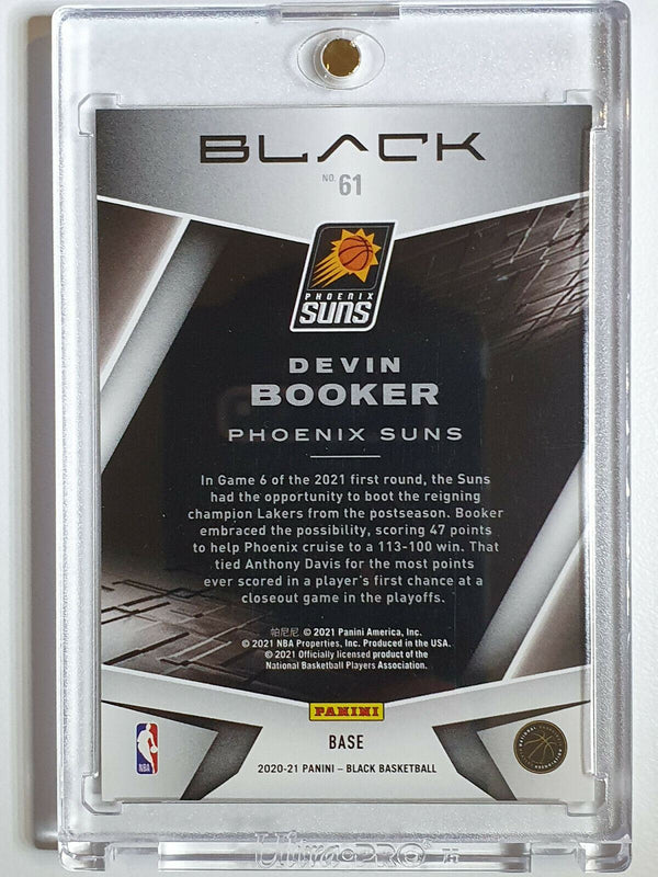 2021 Panini Black Devin Booker #61 HOLO FOIL /149 - Ready to Grade