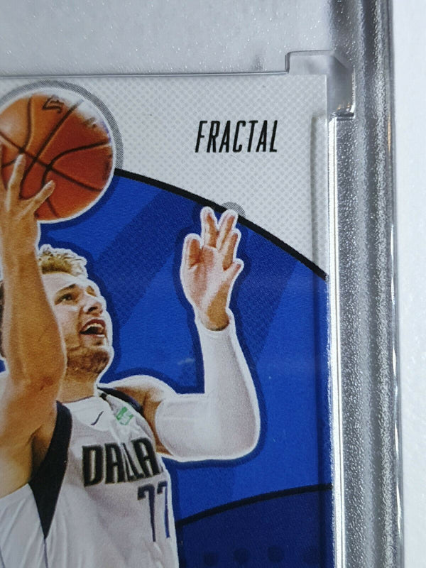 2020 Panini Revolution Luka Doncic #37 FRACTAL Prizm - Ready to Grade