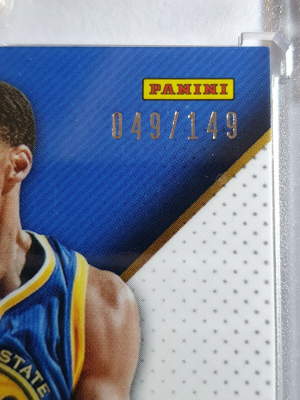 2014 Select Stephen Curry #PATCH SPARKS /149 Game Worn Jersey - Rare