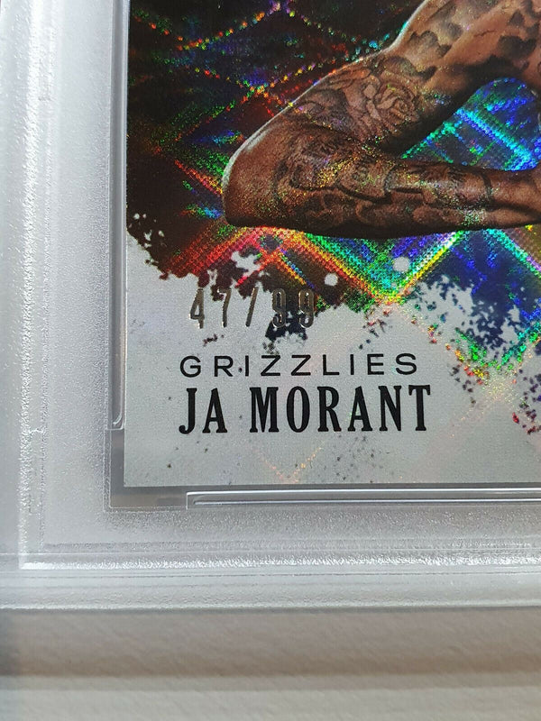 2019 Panini Ja Morant Rookie FUTURE FRAMES Prizm /99 - PSA 8 (POP 5)