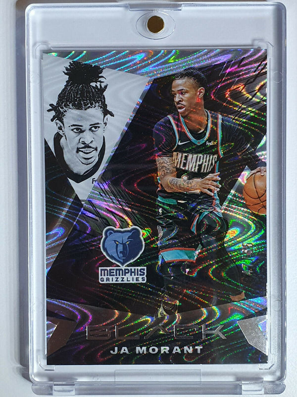 2020 Panini Black Ja Morant #48 SWIRLORAMA Prizm /65 - Ready to Grade