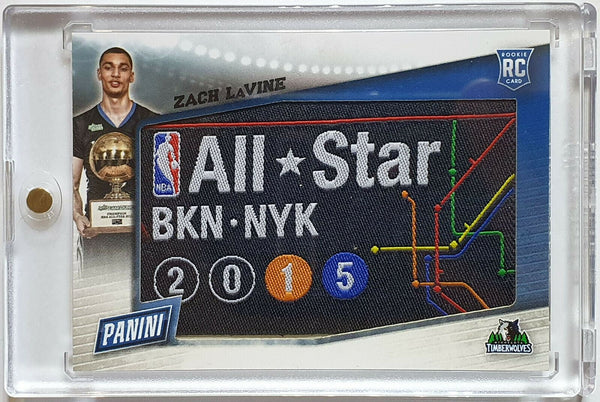 2015 Panini Zach Lavine Rookie #PATCH Slam Dunk Champ Jersey - One Only