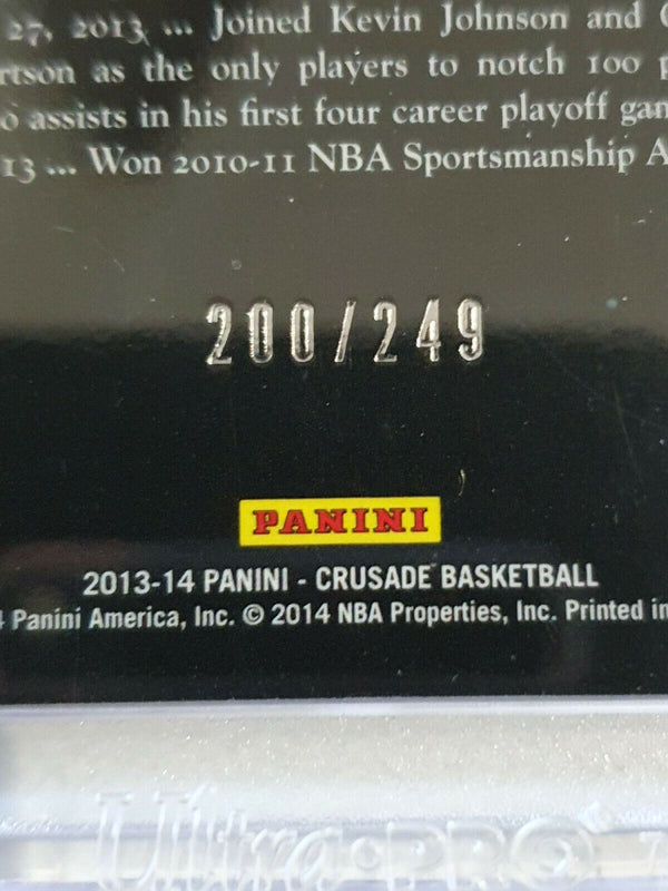 2013 Panini Crusade Stephen Curry #38 TEAL HOLO /249 Prizm - Ready to Grade