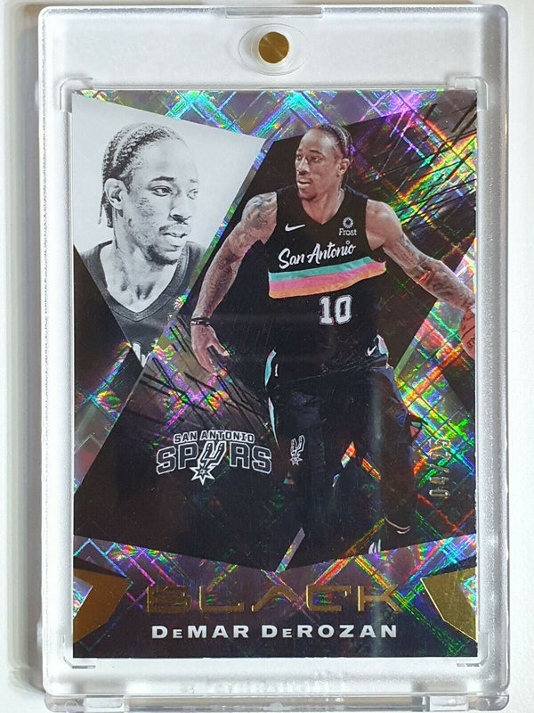 2020 Panini Black DeMar DeRozan #7 DIAMOND AWE /25 - Ready to Grade