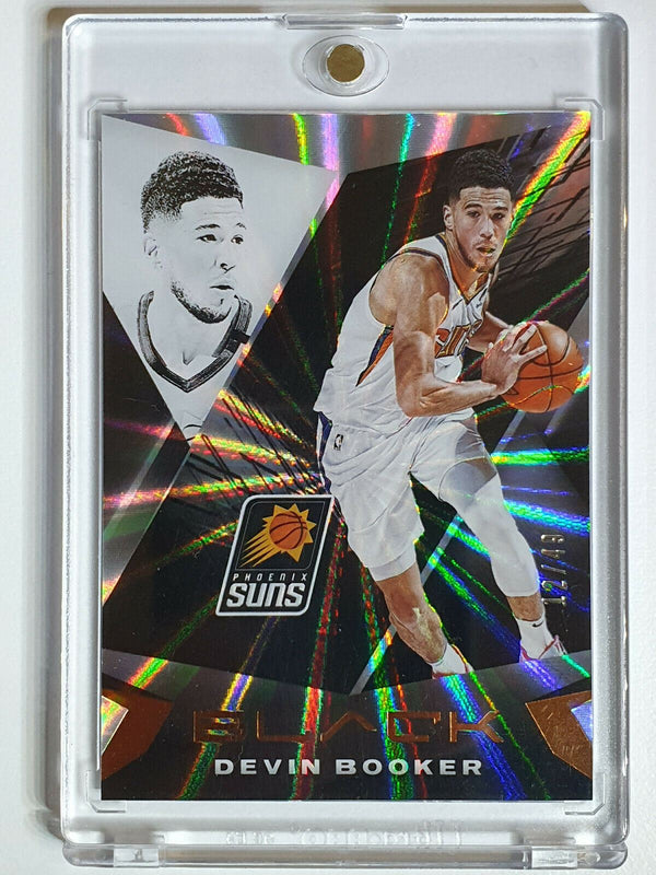 2021 Panini Black Devin Booker #61 RAINBOW SPOKES /49 Holo - Ready to Grade